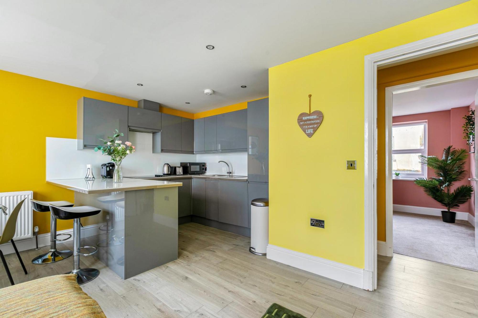 Ferienwohnung Central-Few Steps From Brighton Beach Exterior foto
